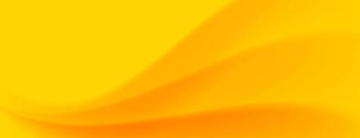 yellow wavy lines texture background vector