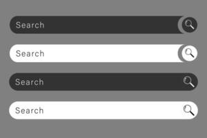 Search Bar for ui, design and web site. Search Address and navigation bar icon. vector