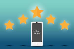 Customer review, Usability Evaluation, Feedback, Rating system isometric concept. vector