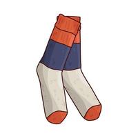 Illustration of sock vector