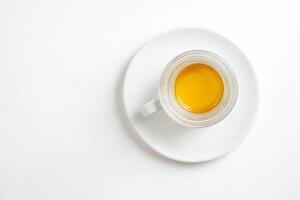Cup of Tea on White Background photo