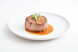 Grilled Steak with Rosemary photo