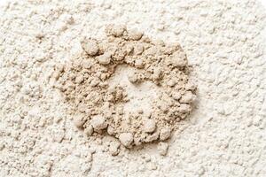Abstract Sand Texture with Circular Shape photo