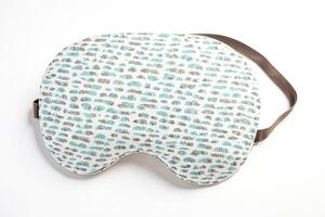 Sleep Mask with Abstract Pattern photo