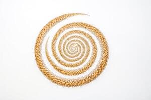 Abstract Honeycomb Spiral photo