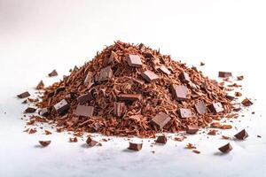 Chocolate Shavings and Chunks photo