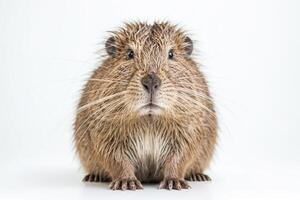 Wet and Curious - A Coypu Portrait photo