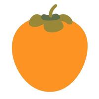 isolated fruit in shape flat style vector