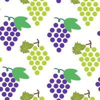seamless fruits pattern vector