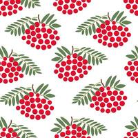 seamless fruits pattern vector