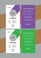 Multipurpose Business Id Card Template vector