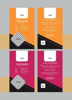 Multipurpose Business Id Card Template vector