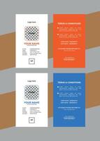 Multipurpose Business Id Card Template vector