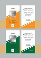 Multipurpose Business Id Card Template vector