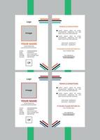 Multipurpose Business Id Card Template vector