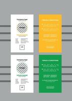 Multipurpose Business Id Card Template vector