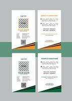 Multipurpose Business Id Card Template vector