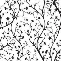 Abstract black and white seamless pattern vector