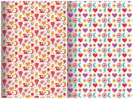 Dynamic pattern design for daring projects. vector