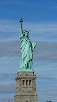 The statue of liberty view located in the New York city photo