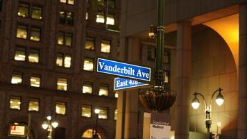 The road signs located in the manhattan streets in New York photo
