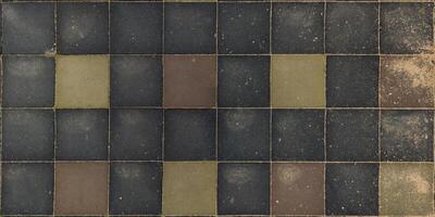 top view of surface of eco soft coating for childrens and sports grounds made of crumb rubber photo
