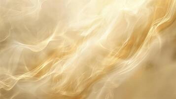 A soft, ethereal background with swirling golden and white patterns. photo