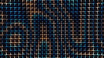 3d superfície abstrato fundo. arco Iris cores, líquido vidro onda textura, 3d ilustração render video