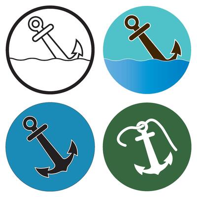 Anchor icon design