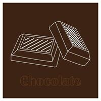 Chocolate icon design vector