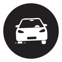 tire burst car icon design vector
