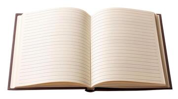 Notebook with Lined Paper photo