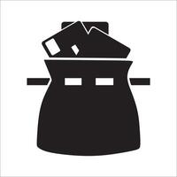 Delivery Man Icon Element vector