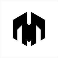 Letter M Logo Icon Design Element vector