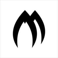 Letter M Logo Icon Design Element vector