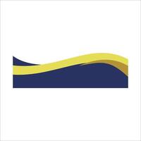 Wave Shape Certificate Border Corner vector