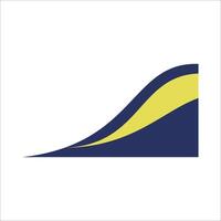 Wave Shape Certificate Border Corner vector