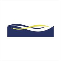 Wave Shape Certificate Border Corner vector