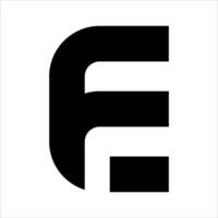 Letter E initial logo illustration vector