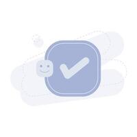 Succes UI Illustration vector