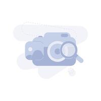 Capture Image Not Found UI Illustration vector