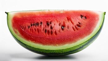 watermelon isolated on a white background. photo