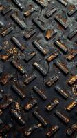 Close Up of a Rusted Metal Surface photo