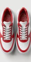 Red and White Sneakers photo