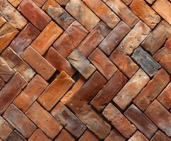 Close up of a brick wall photo