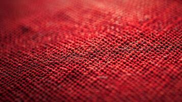 Close up of a red cloth texture photo