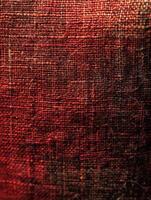 Close-up of red cloth texture photo