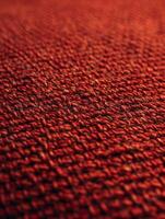 Close up view of a red carpet photo