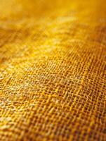 Close up view of yellow fabric photo