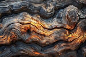Detailed close up of a wood pattern photo